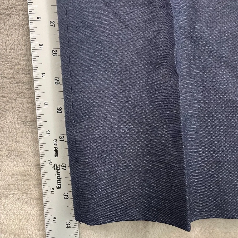 SuitSupply‎ 2-Button 120's Wool Suit 40L Blue Trousers 33x34 Surgeons Cuffs CEO
